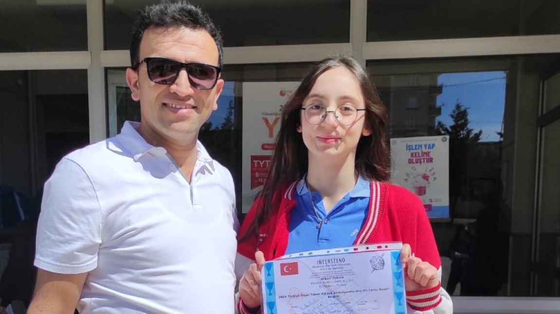  2024 Türkiye İhsan Sıtkı Yener Klavye Şampiyonasında derece yapan öğrencilerimize ödüleri verildi